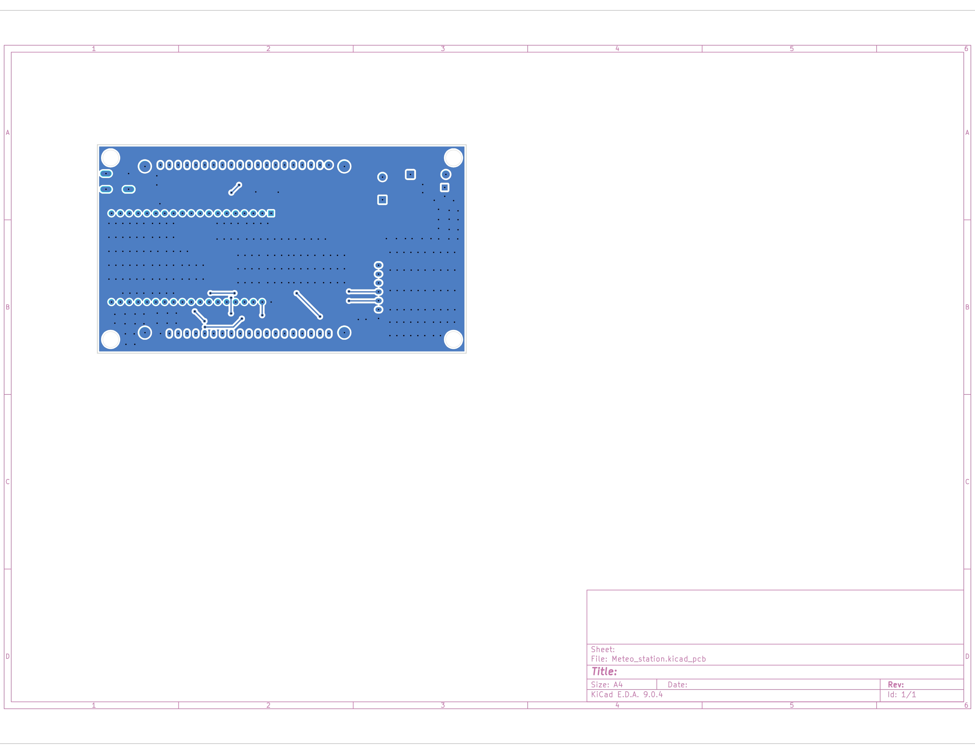 Back PCB layout image
